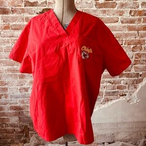 Chiefs Scrub Top